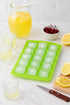 HIC Kitchen Silicone 18-Hole Ice Tray, Non-Stick, Makes 18 Square Cubes...