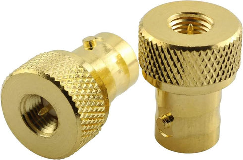DHT Electronics 2pcs RF coaxial coax adapter SMA male to BNC female goldplated...