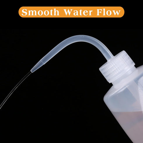 Tattoo Wash Bottles 4Pcs 250ml Safety Cleaning Bottle Watering Tool Plastic Squeeze Bottle for Medical Lab, Tattoo Supplies, Plant Irrigation Sque...
