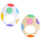 Easter Egg Silicone Teething Toys for Babies, 2-Pack - Colorful, Sensory Development Baby Chew Toys, Ideal for Toddler's First Easter Basket Stuff...