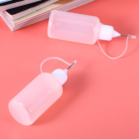 ULTNICE Needle Tip Glue Bottle Applicator Bottles Needle Squeeze Bottle DIY Quilling Tool 30ml Pack of 10...