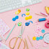 YEQIN 100 pcs/Pack Sewing Bobbin Small Clips Sewing Tool Clip Accessory Bobbin Holder Clips Colorful Thread Clips Holder Tool...