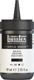 Liquitex Professional Acrylic Gouache, 2-oz (59ml) Bottle, Mars Black...