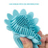 Baby Shampoo Brush Cleaning Hair Washing Brush Newborn Scrubbers Soft Hair Bathing Brush Massage Skin Exfoliator Newborn Hair Brush for Dry Skin E...