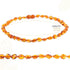 Amber Necklace - 100% Authentic Amber (Rich Honey, 13.5 inches), Certified Amber Necklace with Safety Clasp and Knotted Beads...