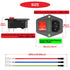3Pcs AC 10A 15A 250V Rocker Switch Power Socket Inlet Module Plug, 3 Pin IEC320 C14 10A Male Power Switch with 6Pcs Mounting Screws,9Pcs 18 AWG Ex...