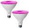 2 Pack BlueX LED Par38 Flood Pink Light Bulb - 18W (120Watt Equivalent) - Dimmable - E26 Base Pink LED Lights, Party Decoration, Porch, Home Light...