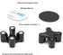 Magnetic Cable Holder Desktop Multipurpose Cord Keeper Cable Organizer Clip Cable Management for Home Office Supplies Wire Organizer (Black 10Pcs)...