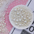 Edible White Sugar Pearls Candy Sprinkles 120G/ 4.23Ounce Baking Cake Sprinkles Cupcake and Cake Topper Cookie Decorations Wedding Party Valentine...