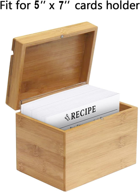 46 Count Recipe Cards, Recipe Cards 5x7 White, 5x7 Recipe Cards Double Sided, Blank Recipe Cards for Bridal Shower and Wedding...