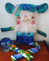 Faux Fur Fabric Craft Fur for Crafts,Gnomes,Costume,Fursuit,Decoration,60×18 Inch(Half Yard,Ivory)...