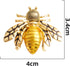 4 PCS Insect Brooches Lapel Pins Crystal Insect Themed Insect Brooches for Women...