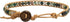 Infinityee Ankle Bracelet Woven Light Brown Leather Vintage Handmade Hippie Bohemian Gypsy Boho Unisex Anklet for Men, Women, Teenager (Jasper sto...