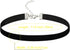14.5 Inch Simple Black Velvet Choker Necklace with 304 Stainless Steel Chain for Women Birthday Party Wedding Jewelry Gifts...