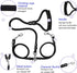 Heavy Duty 3 Dog Leash,3 Way Dog Leash No Tangle,Detachable 360° Swivel Device,Multiple Dog Leash with Padded Handle,for Walking and Training Two/...