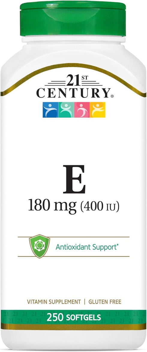 21st Century E 400 I.U. (Dl-Alpha) Softgels, 250-Count...