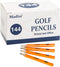 Madisi Golf Pencils, 2 HB Half Pencils, 3.5" Mini Pencils, Pre-Sharpened, 144 Count...