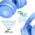 Headphones Bluetooth Wireless/Wired Kids Volume Limited 85 /110dB Over Ear Foldable Protection Headset with AUX 3.5mm Mic for Boys Girls School Pa...