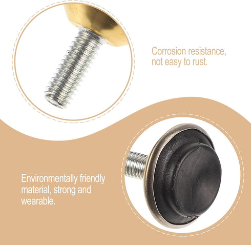 ULTECHNOVO Floor Mat Adjustable Table Decked Accessories Swivel Accent Chair Adjustable Chair Office Desk Accessories Adjustable Furniture Leveler...