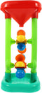 Water Wheel Toy 1 Set Plastic Kids Beach Sandbox Toys Outdoor Beach Sand Hourglass Water Sifting Funnel for Summer Beach Sand Table (Random Color)...