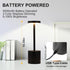 LED Cordless Table Lamp, Rechargeable Battery Operated Lamp, Stepless Dimmable USB Portable Powered Desk Lamp Night Light, for Office Bedroom Dorm...