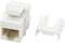 Legrand - OnQ RJ45 Keystone Insert, Cat 5e Keystone Jack, Terminate with Punch and Go Tool or Any 110 Punchdown Tool, White, 10 Pack, WP3475WH10...