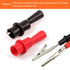 4PCS Silicone Alligator Clips Set, Professional 1000V 10A Alligator Clip Test Kit, Banana Test Lead Probe Clip, Test Extension Suitable Used in La...