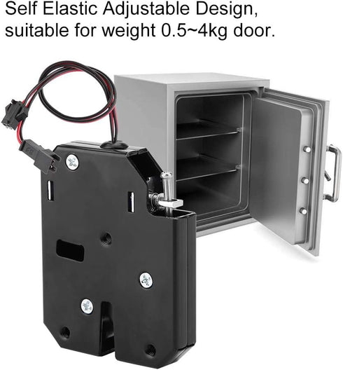 Sonew DC 12V Cabinet Drawer Electric Control Drawer Switch Lock Electromagnetic Lock (with Detecting Switch)...