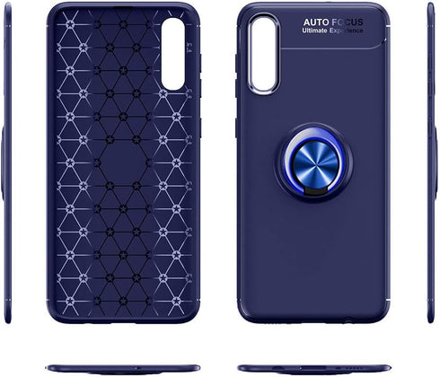 Asuwish Phone Case for Samsung Galaxy A50 A50S A30S with Tempered Glass Screen Protector Cover and Ring Holder Kickstand Cell Accessories Glaxay A...