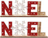 SUPVOX 2pcs Christmas Wooden Decorations Xmas Holiady Tabletop Noel Sign Decorations Ornament...