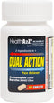 HealthA2Z® Dual Action Pain Relief | 80 Caplets | Acetaminophen 250mg & Ibuprofen (NSAID) 125mg | Contains Two Medicines | Relief from Headache, F...