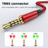 MOSWAG Headphone Mic Splitters Adapter Audio Headphone Connector Mutual Convertors for Gaming Headset, PS4, Xbox One, Notebook, Mobile Phone and T...