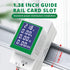 AC 50-300V 100A Multi Function Voltage Amperage Power Meter, Din Rail LCD Digital Backlight Energy Monitor, Built-in Current Transformer Ammeter V...