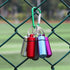 5 Packs Mini Keychain Pill Holder Fob, EFFIET Waterproof Portable Tablets Container Case Aluminum Outdoor Camping Emergency Pill Capsule Box Bottl...