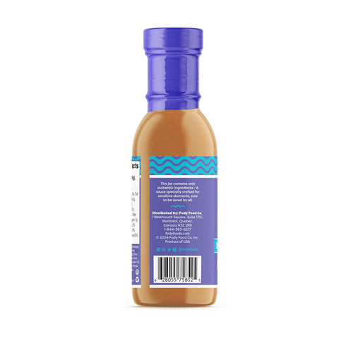 Fody Foods Vegan Sesame Ginger Sauce Marinade, Avocado Oil, Low Fodmap Certified, Sensitive Recipe, No MSG, Gut & IBS & Keto Friendly, 8.5 Ounce...