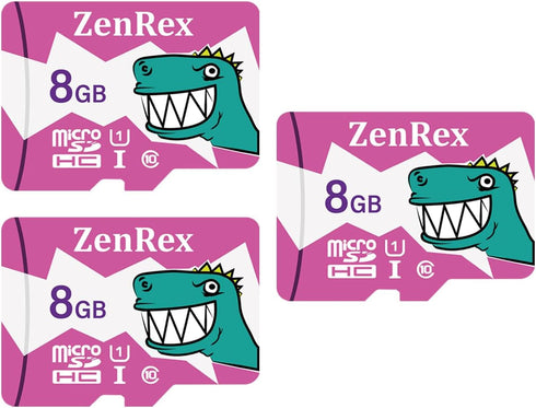 8GB Pack of 1, 3 Count Micro SDHC High Speed C10 U1 A1 Memory Card for Camera Tablet Smartphone with Adapter...