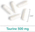 Nutricology Taurine 500mg Supplement - Cardiovascular Support, Free Form Amino Acid, Pure, Organic, Vegetarian Capsules - 100 Count...