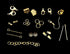 ALLinONE Jewelry Making Supplies Kit Jewelry Findings Necklace Earring Repair Kit for DIY Craft Jewelry Making (Gold)...