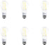 Sylvania Reduced Eye Strain A21 LED Light Bulb, 3-Way 40W / 60W / 100W, 13 Year, Dimmable, Clear, 5000K, Daylight - 6 Pack (41232)...