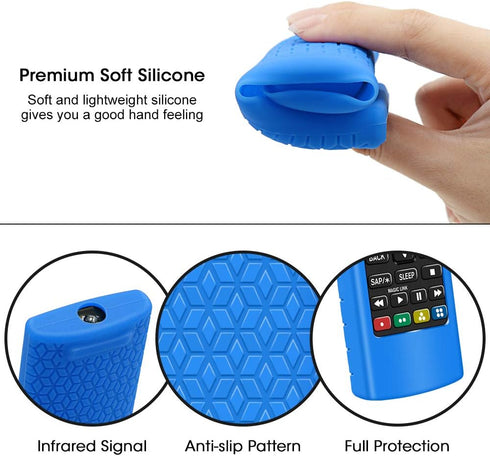 Silicone Protective Case for LG Remote AKB75095307 AKB75375604 AKB74915305, Shockproof Anti-Lost Remote Cover Holder Skin Sleeve for LG Smart TV R...