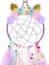 QtGirl Dream Catchers for Kids Unicorn Wall Decor for Girls Bedroom Flower Feather Wall Hanging Decoration...