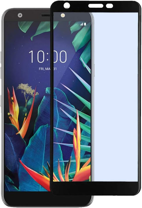 Compatible for LG Journey LTE L322DL, Neon Plus, Prime 2, Arena 2, Aristo 4+ Plus, Tribute Royal, Escape Plus, K30 (2019) LM-X320 - Full Glue Temp...