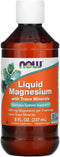 NOW Supplements, Liquid Magnesium with Trace Mineral, Nervous System Support*, 8-Ounce...