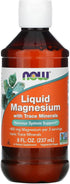 NOW Supplements, Liquid Magnesium with Trace Mineral, Nervous System Support*, 8-Ounce...