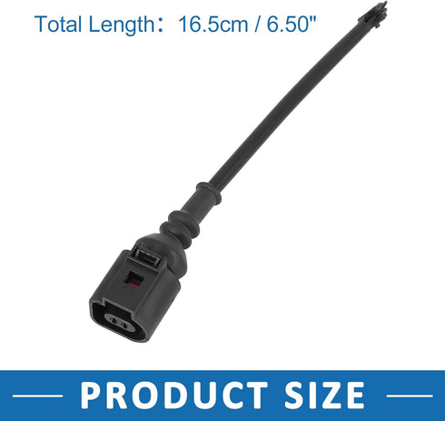 Disc Brake Pad Wear Sensor 1J0698151 Brake Pad Electronic Wear Indicators Front for Volkswagen Jetta 1999-2005 2011-2015...
