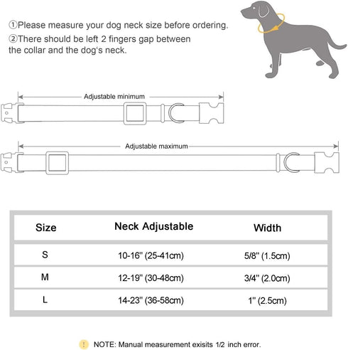 Beirui Cute Spring Dog Collar with Flower, Lightweight Soft Girl Dog Collar for Female Male Dogs, Adjustable Floral Pet Collar for Small Medium La...