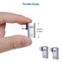 Cable Matters 2-Pack 40Gbps Flat Right Angle USB C Adapter with 240W PD (90 Degree USB C Adapter) in Black - Thunderbolt 4, USB4, Thunderbolt 3 Po...