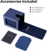 Venssu MTG Deck Box for Commander Display,Card Deck Box Fits 100 Double Sleeved Cards, Deck Box TCG with 2 Dividers and 1 Toploader (Leo)...