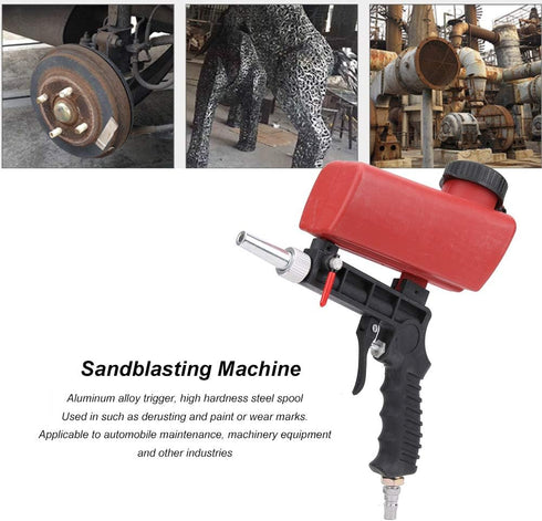 Air Sand Blaster Machine Pneumatic Sandblasting Gun 90PSI Blasting Tool for Sandblasting Polishing Metal Rust Removal...