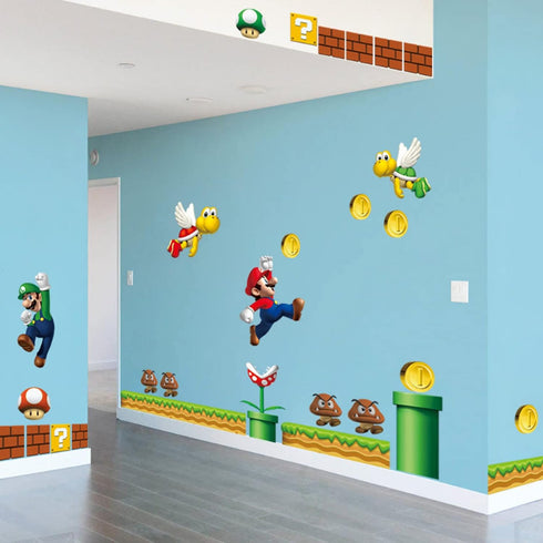 Brothers Wall Decals | Build a Scene Vinyl Wall Stickers | Removable Peel and Stick Decals...